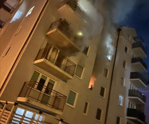 Olsztyn. Tragiczny pożar w bloku. Nie żyje kobieta