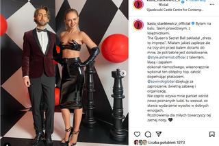Kasia Stankiewicz złapana za piersi na balu! Obślizgłe dłonie nie mogły puścić