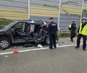 Wypadek na S8 w Łódzkiem. Wiele osób rannych