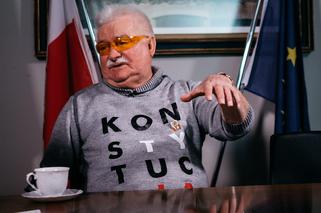 Lech Wałęsa dba o tężyznę fizyczną. Tak były prezydent ćwiczy w plenerze!