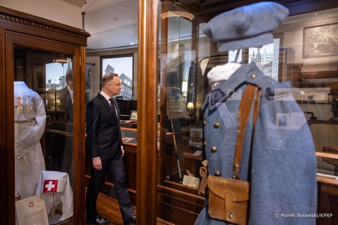 Andrzej Duda uczcił 90-lecie Muzeum Polskiego w Ameryce