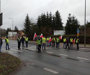 Trwa protest rolników w woj. lubelskim. Blokady są w wielu miejscach w regionie [DUŻO ZDJĘĆ]