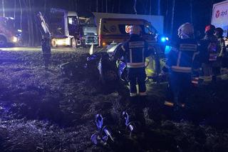 Wypadek na DK 10 pod Bydgoszczą! Zderzyły się dwie ciężarówki i osobówka [ZDJĘCIA]