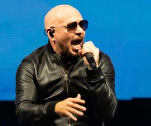 Pitbull z włosami i bez okularów to rzadki widok. Tak kiedyś wyglądał artysta!