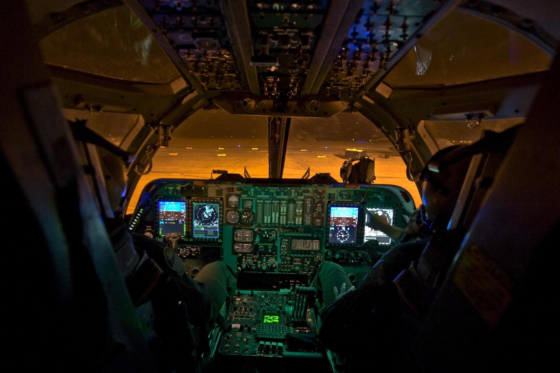 Kabina pilotów B-1B Lancer