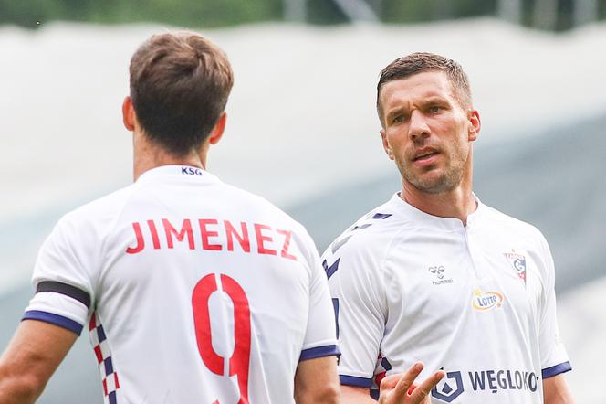 Lukas Podolski ma szansę na debiut w Górniku.