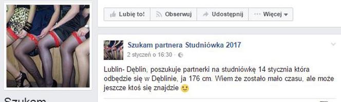 Partner na studniówkę Lublin 2017