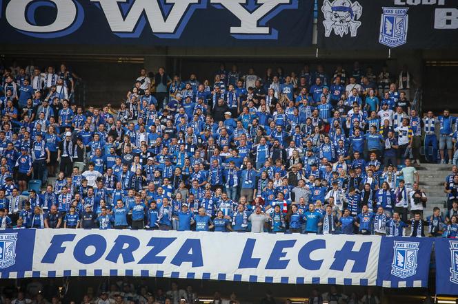 Lech Poznań - Spartak Trnava. Blisko 30 tysięcy kibiców zasiadło na Enea Stadionie. Tak się bawili 