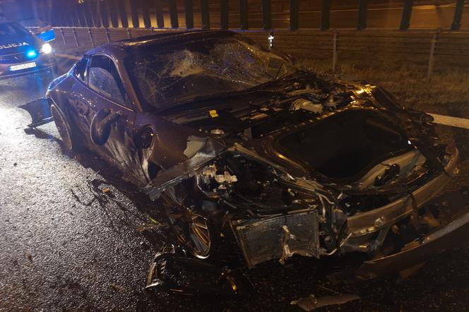 Wypadek na autostradzie A1 w Grudziądzu!