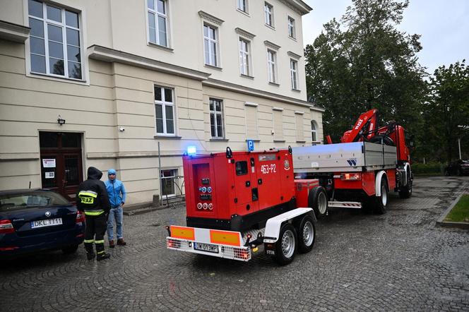 Kłodzko. Zalane centrum miasta