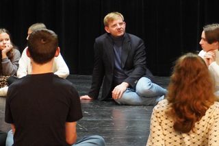 Rafał Zawierucha w Wojewódzkim Domu Kultury w Kielcach