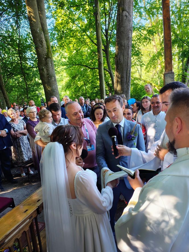 Wzruszający ślub podczas Pielgrzymki Lubelskiej 2025