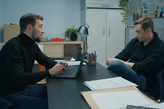 Barwy szczęścia, odcinek 3202. Kodur (Oskar Stoczyński), Błażej (Piotr Ligienza)