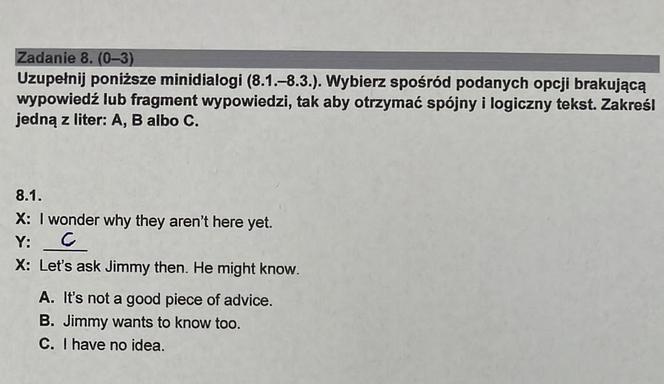 Matura 2023: angielski. Arkusze CKE i odpowiedzi. Poziom podstawowy [Formuła 2023]