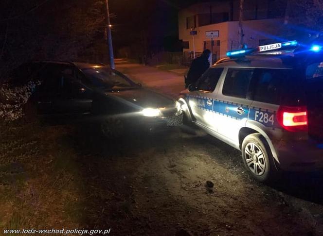 Łódź: pijany 31-latek zatrzymany po szaleńczym pościgu