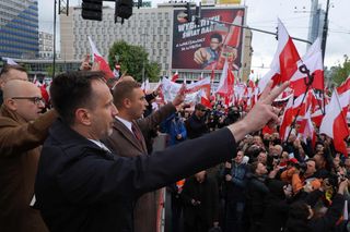   Marsz przeciw imigracji w Warszawie [10.05.2025]