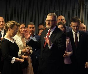 Wieczór wyborczy Grzegorza Brauna