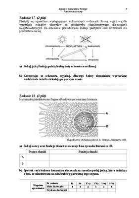 Matura 2013 biologia p. rozszerzony