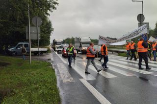 Protest kolejarzy w Czechowicach-Dziedzicach