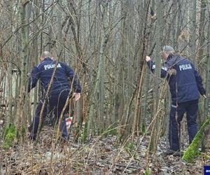 Zabójstwo małżeństwa w Ostródzie. Policyjne poszukiwanie przy poligonie