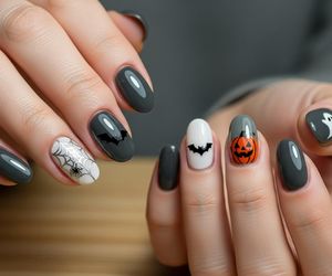 paznokcie na halloween
