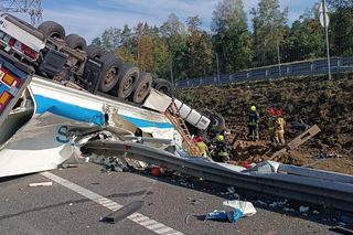 Wypadek S7 Olsztynek