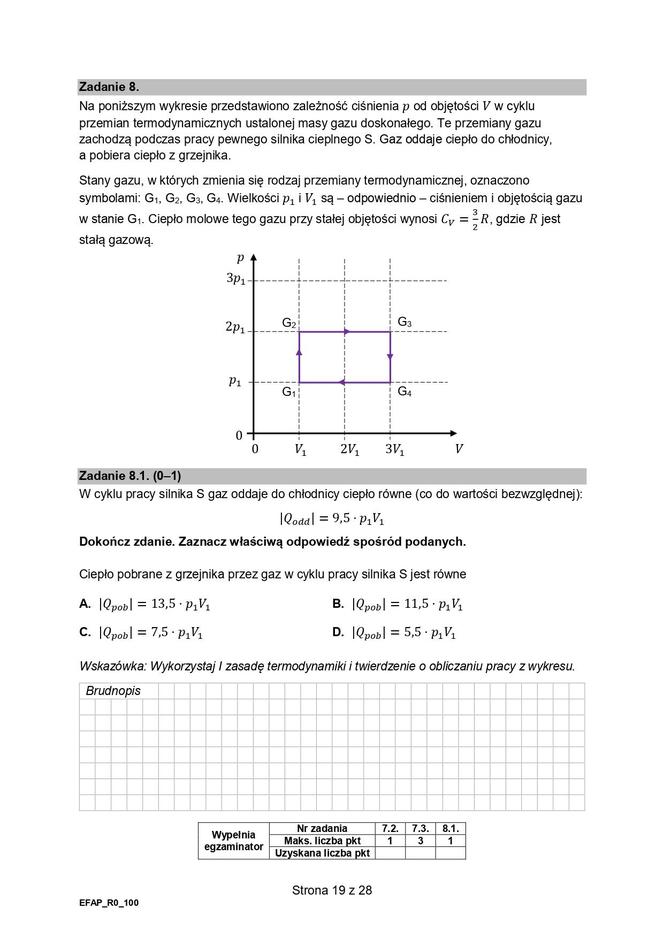 Matura 2024 fizyka rozszerzona - arkusze CKE formuła 2015  