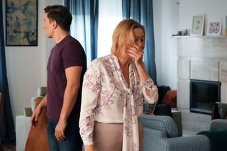 	Barwy szczęścia odc. 3155.Tomasz (Jakub Sokołowski), Wanda Kępska (Maja Barełkowska)