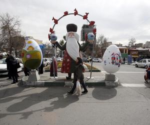 Przygotowania do perskiego Nowego Roku „Nowruz” w Teheranie