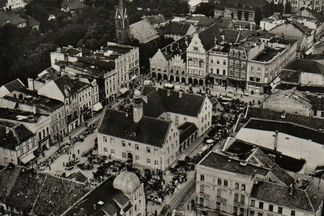 Olsztyn na zdjęciach lotniczych. Zobacz, jak wyglądał ponad 100 lat temu