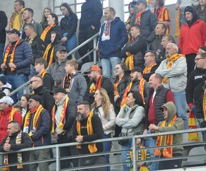 Korona Kielce - Lech Poznań. Zdjęcia kibiców na Exbud Arenie