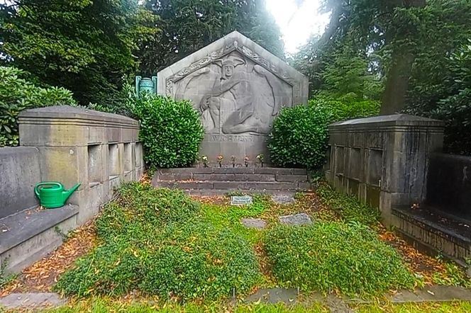 Ohlsdorfer Friedhof w Hamburgu