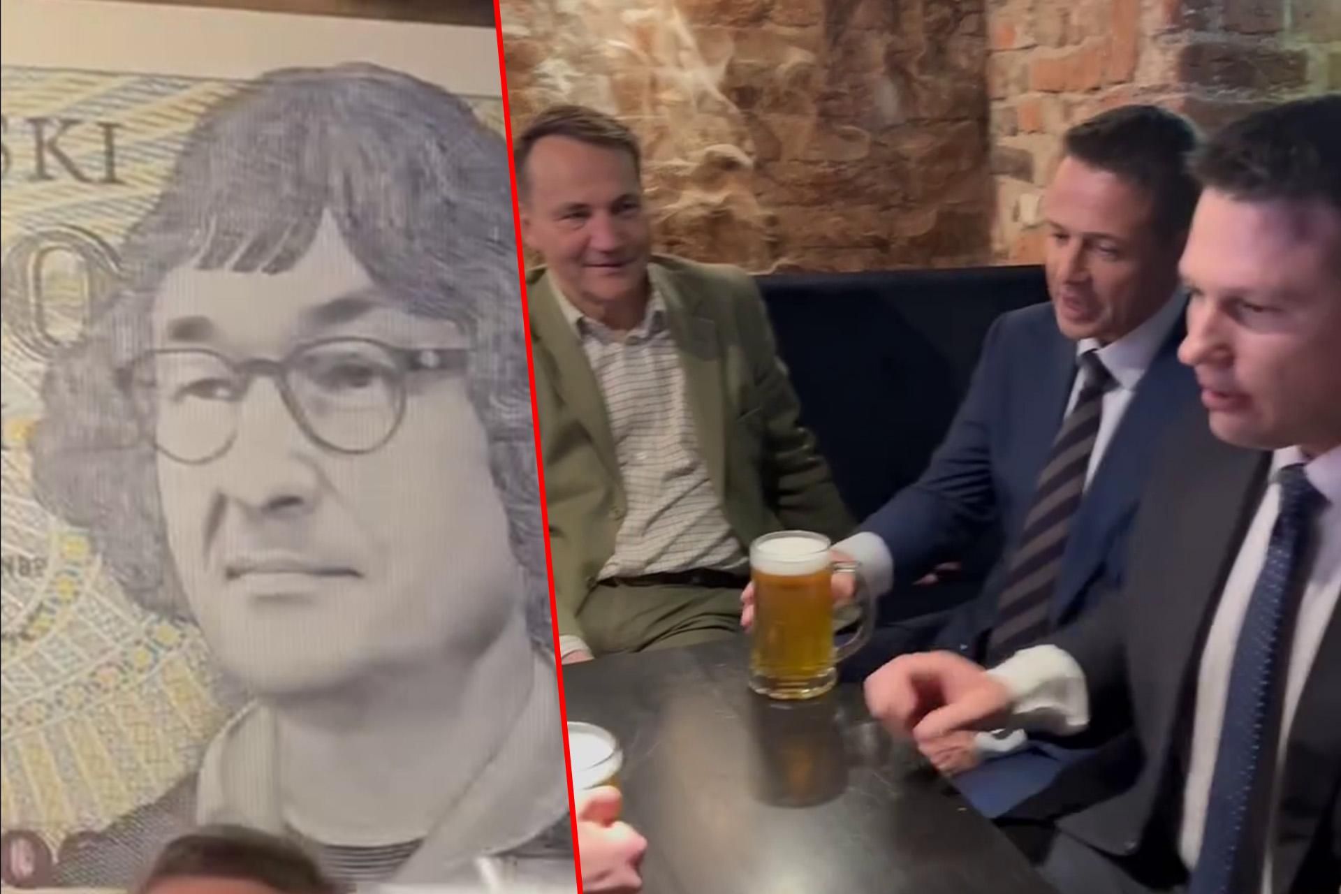 Gospodarz, Mentzen i Marko poszli na piwo. Wszystkiemu przyglądał się Morawieck…