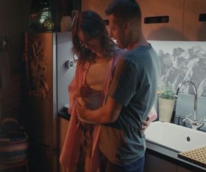 	M jak miłość odc. 1855. Paweł (Rafał Mroczek), Franka (Dominika Kachlik)