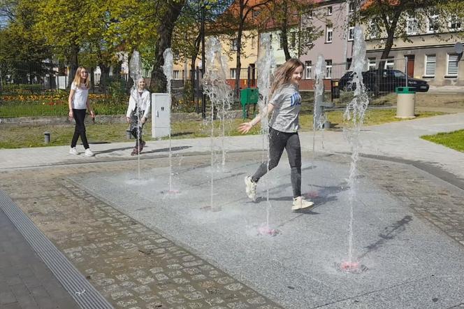 Park na Rynku Zaborowskim w Lesznie już otwarty