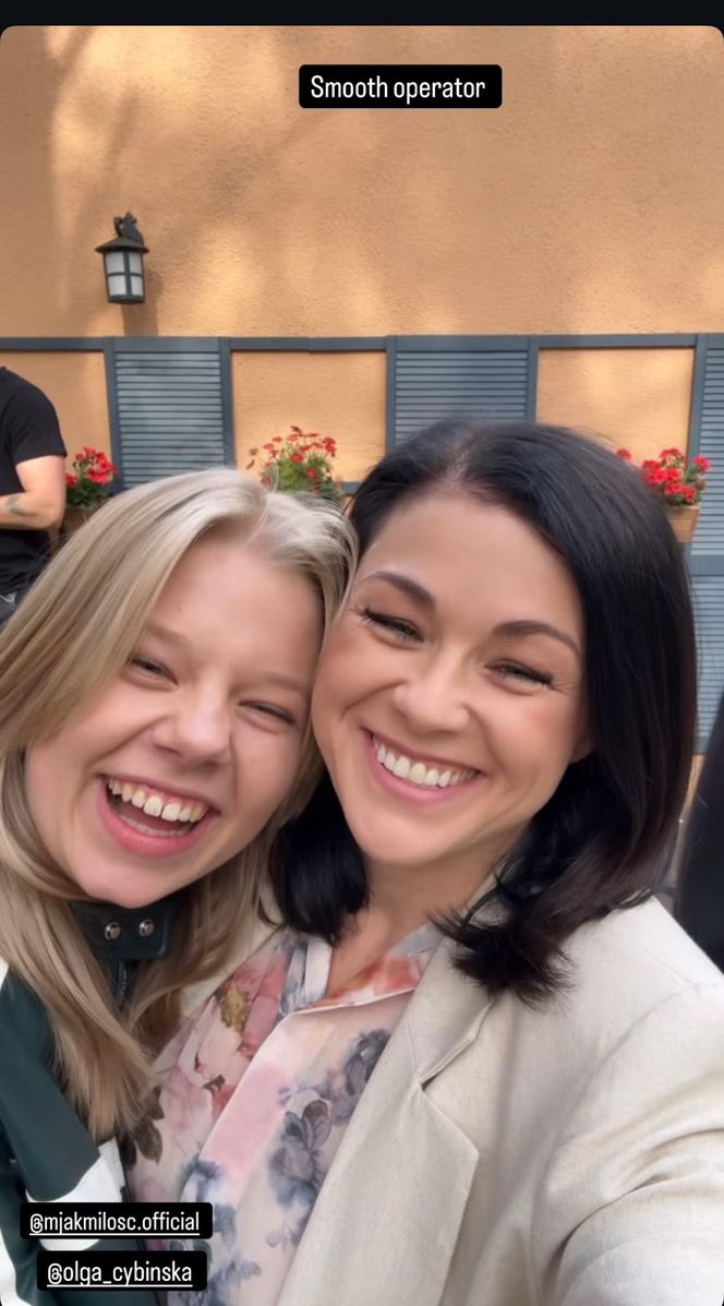 M jak miłość. Lenka (Olga Cybińska), Kinga (Katarzyna Cichopek)