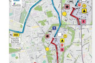 Mapa Tour de Pologne - I ETAP START