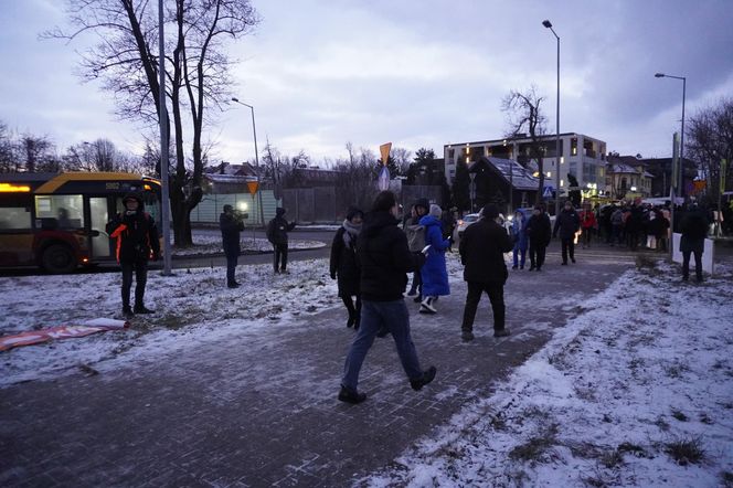 Protest kielczan przeciw budowie S74