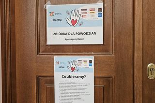 Zbiórka Eska darów dla powodzian
