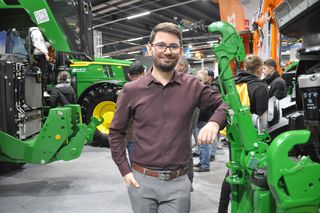 Agrotech 2024. Wśród gości Tomasz z programu Rolnik szuka żony