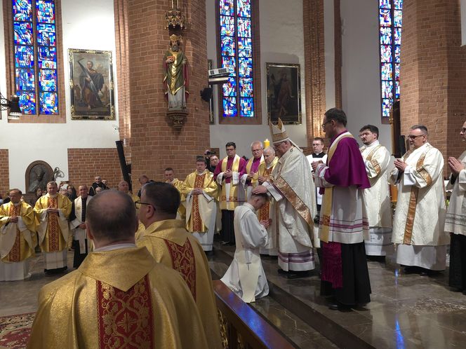 Święcenia prezbiteratu. Konkatedra św Jakuba w OIsztynie