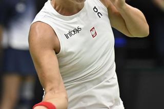 Iga Świątek - Celine Naef w turnieju BJK Cup