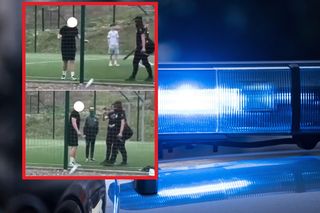 Kibole z maczetami grozili śmiercią nastolatkowi na orliku. Policja zatrzymała agresorów