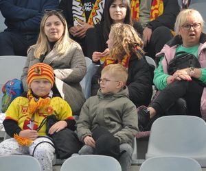 Korona Kielce - Lech Poznań. Zdjęcia kibiców na Exbud Arenie