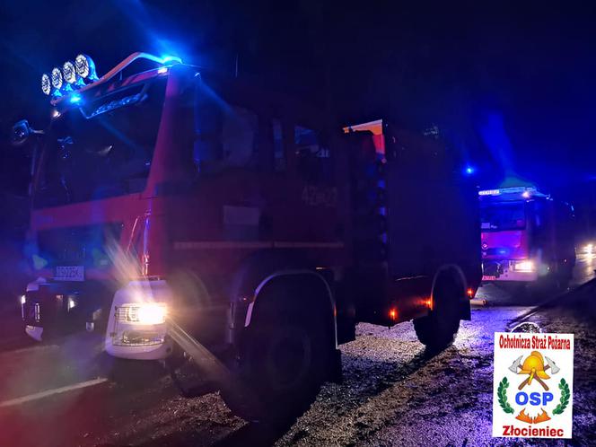 Wypadek na drodze krajowej nr 20