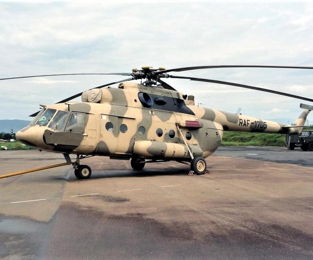 Mi-17 sił zbrojnych Rwandy