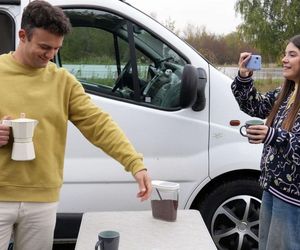 Barwy szczęścia odc. 3148. Agata (Natalia Zambrzycka), Ignacy (Olaf Staszkiewicz)