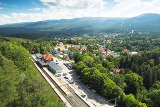 Dworzec Szklarska Poręba Główna - budynek i nagroda dla najlepszego małego dworca turystycznego na świecie