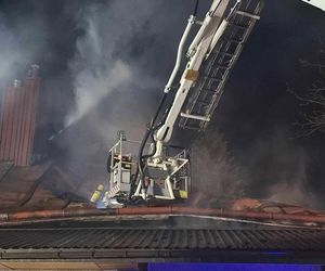 Pożar plebanii w Jaworniku Polskim