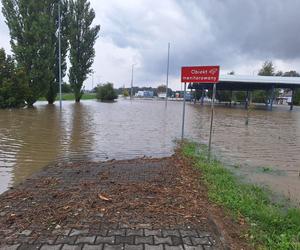 Chałupki zalane i odcięte od świata